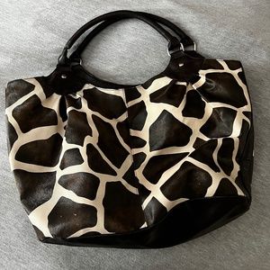 Animal Print Tote/Hobo Bag